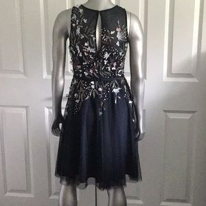 Navy Cocktail Dress